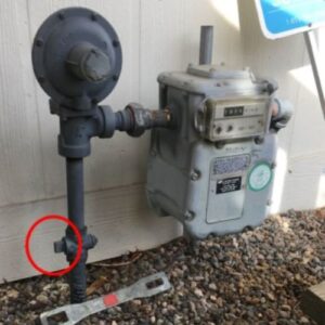 If you think you have a gas leak, get outside, open windows, call the utility company!